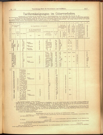 Verordnungs-Blatt für Eisenbahnen und Schiffahrt: Veröffentlichungen in Tarif- und Transport-Angelegenheiten 19001002 Seite: 9