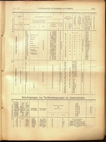 Verordnungs-Blatt für Eisenbahnen und Schiffahrt: Veröffentlichungen in Tarif- und Transport-Angelegenheiten 19001013 Seite: 39