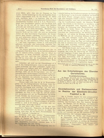 Verordnungs-Blatt für Eisenbahnen und Schiffahrt: Veröffentlichungen in Tarif- und Transport-Angelegenheiten 19001016 Seite: 2