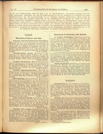 Verordnungs-Blatt für Eisenbahnen und Schiffahrt: Veröffentlichungen in Tarif- und Transport-Angelegenheiten 19001016 Seite: 23