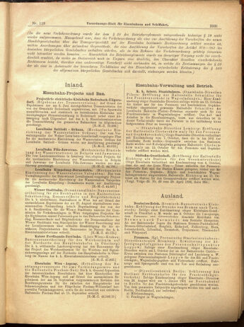 Verordnungs-Blatt für Eisenbahnen und Schiffahrt: Veröffentlichungen in Tarif- und Transport-Angelegenheiten 19001018 Seite: 7