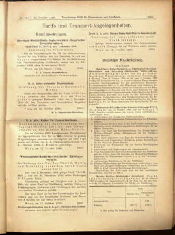 Verordnungs-Blatt für Eisenbahnen und Schiffahrt: Veröffentlichungen in Tarif- und Transport-Angelegenheiten 19001023 Seite: 17