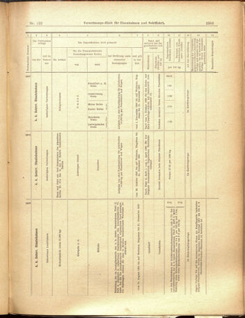 Verordnungs-Blatt für Eisenbahnen und Schiffahrt: Veröffentlichungen in Tarif- und Transport-Angelegenheiten 19001025 Seite: 39