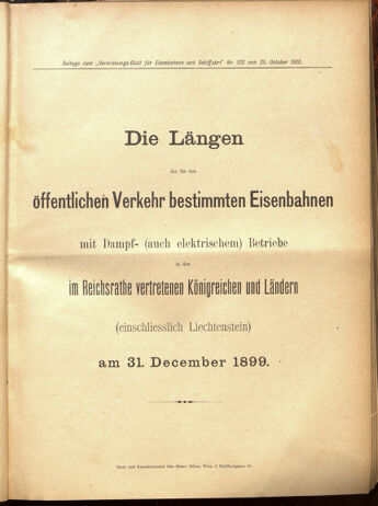 Verordnungs-Blatt für Eisenbahnen und Schiffahrt: Veröffentlichungen in Tarif- und Transport-Angelegenheiten 19001025 Seite: 53