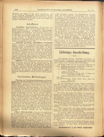 Verordnungs-Blatt für Eisenbahnen und Schiffahrt: Veröffentlichungen in Tarif- und Transport-Angelegenheiten 19001030 Seite: 6