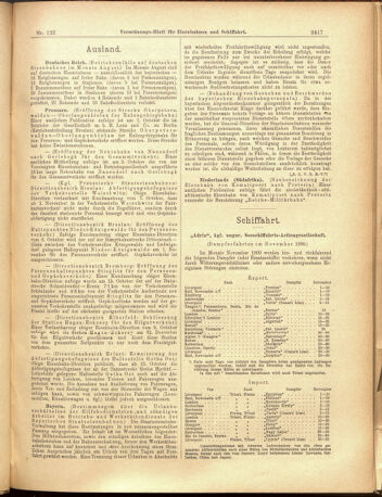 Verordnungs-Blatt für Eisenbahnen und Schiffahrt: Veröffentlichungen in Tarif- und Transport-Angelegenheiten 19001101 Seite: 5