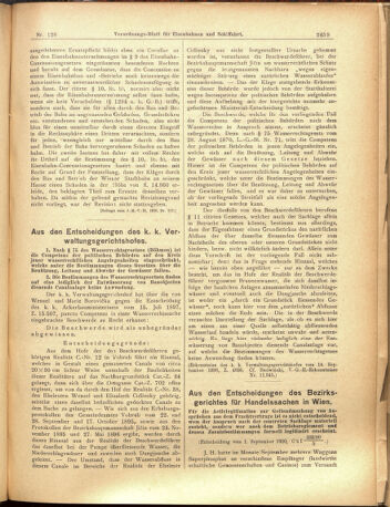 Verordnungs-Blatt für Eisenbahnen und Schiffahrt: Veröffentlichungen in Tarif- und Transport-Angelegenheiten 19001108 Seite: 3