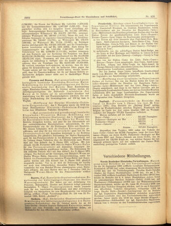 Verordnungs-Blatt für Eisenbahnen und Schiffahrt: Veröffentlichungen in Tarif- und Transport-Angelegenheiten 19001108 Seite: 6