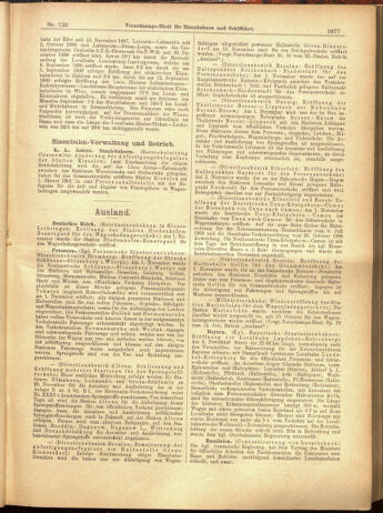 Verordnungs-Blatt für Eisenbahnen und Schiffahrt: Veröffentlichungen in Tarif- und Transport-Angelegenheiten 19001110 Seite: 21