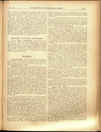 Verordnungs-Blatt für Eisenbahnen und Schiffahrt: Veröffentlichungen in Tarif- und Transport-Angelegenheiten 19001110 Seite: 5