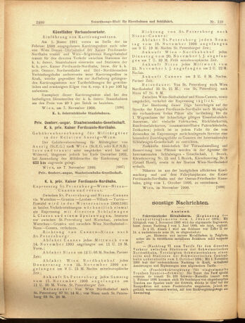 Verordnungs-Blatt für Eisenbahnen und Schiffahrt: Veröffentlichungen in Tarif- und Transport-Angelegenheiten 19001110 Seite: 8