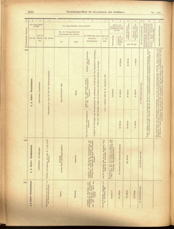 Verordnungs-Blatt für Eisenbahnen und Schiffahrt: Veröffentlichungen in Tarif- und Transport-Angelegenheiten 19001115 Seite: 18