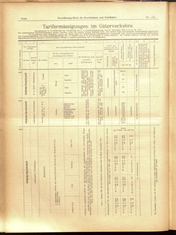 Verordnungs-Blatt für Eisenbahnen und Schiffahrt: Veröffentlichungen in Tarif- und Transport-Angelegenheiten 19001115 Seite: 32