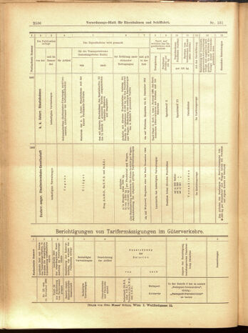 Verordnungs-Blatt für Eisenbahnen und Schiffahrt: Veröffentlichungen in Tarif- und Transport-Angelegenheiten 19001115 Seite: 40