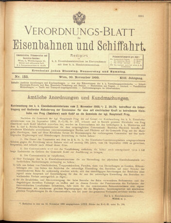 Verordnungs-Blatt für Eisenbahnen und Schiffahrt: Veröffentlichungen in Tarif- und Transport-Angelegenheiten