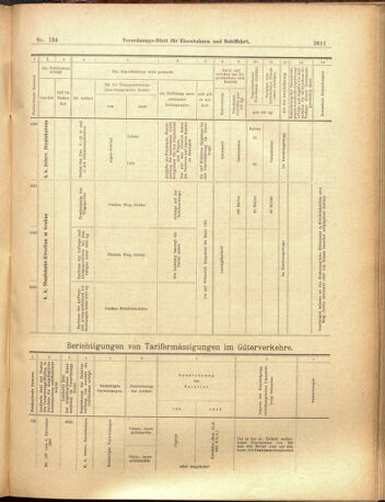 Verordnungs-Blatt für Eisenbahnen und Schiffahrt: Veröffentlichungen in Tarif- und Transport-Angelegenheiten 19001122 Seite: 31