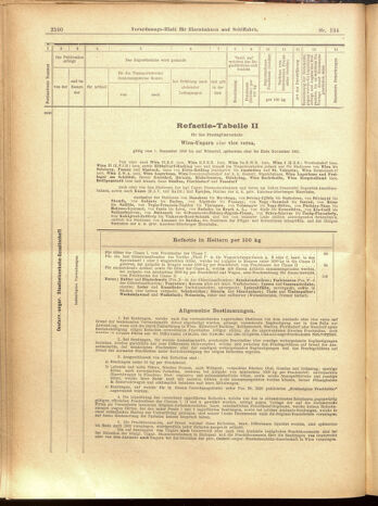 Verordnungs-Blatt für Eisenbahnen und Schiffahrt: Veröffentlichungen in Tarif- und Transport-Angelegenheiten 19001122 Seite: 42