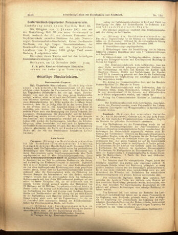 Verordnungs-Blatt für Eisenbahnen und Schiffahrt: Veröffentlichungen in Tarif- und Transport-Angelegenheiten 19001122 Seite: 8