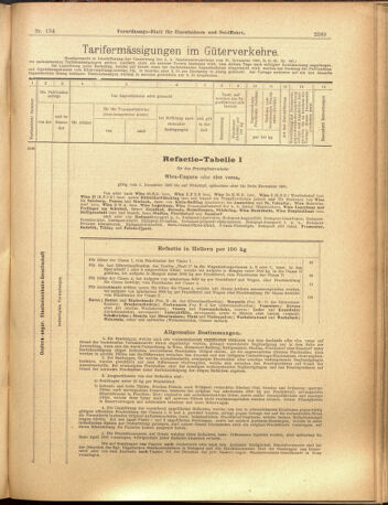 Verordnungs-Blatt für Eisenbahnen und Schiffahrt: Veröffentlichungen in Tarif- und Transport-Angelegenheiten 19001122 Seite: 9