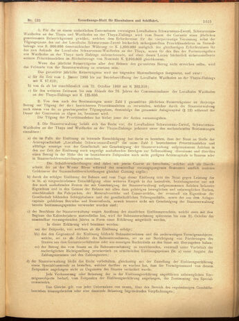 Verordnungs-Blatt für Eisenbahnen und Schiffahrt: Veröffentlichungen in Tarif- und Transport-Angelegenheiten 19001124 Seite: 23