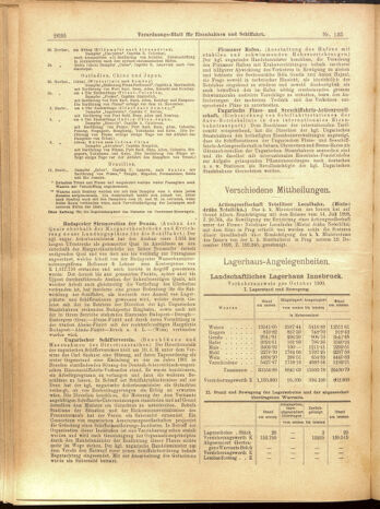 Verordnungs-Blatt für Eisenbahnen und Schiffahrt: Veröffentlichungen in Tarif- und Transport-Angelegenheiten 19001124 Seite: 28