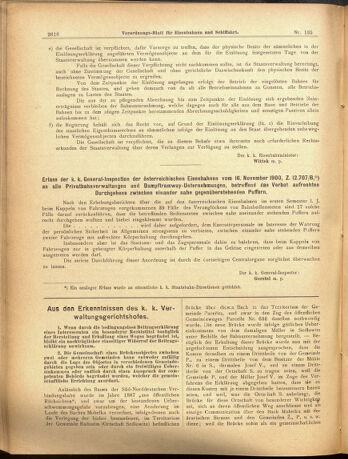 Verordnungs-Blatt für Eisenbahnen und Schiffahrt: Veröffentlichungen in Tarif- und Transport-Angelegenheiten 19001124 Seite: 4