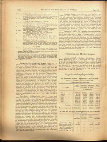 Verordnungs-Blatt für Eisenbahnen und Schiffahrt: Veröffentlichungen in Tarif- und Transport-Angelegenheiten 19001124 Seite: 8