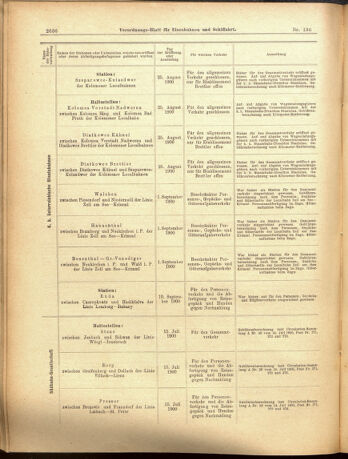 Verordnungs-Blatt für Eisenbahnen und Schiffahrt: Veröffentlichungen in Tarif- und Transport-Angelegenheiten 19001127 Seite: 4