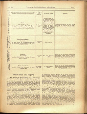 Verordnungs-Blatt für Eisenbahnen und Schiffahrt: Veröffentlichungen in Tarif- und Transport-Angelegenheiten 19001127 Seite: 5