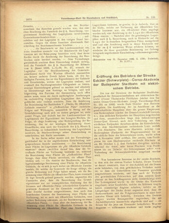 Verordnungs-Blatt für Eisenbahnen und Schiffahrt: Veröffentlichungen in Tarif- und Transport-Angelegenheiten 19001201 Seite: 2