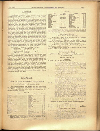 Verordnungs-Blatt für Eisenbahnen und Schiffahrt: Veröffentlichungen in Tarif- und Transport-Angelegenheiten 19001201 Seite: 5