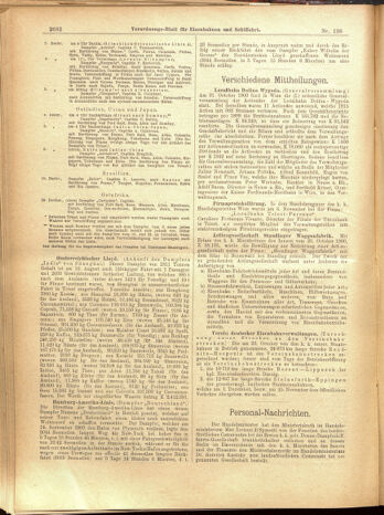 Verordnungs-Blatt für Eisenbahnen und Schiffahrt: Veröffentlichungen in Tarif- und Transport-Angelegenheiten 19001201 Seite: 78