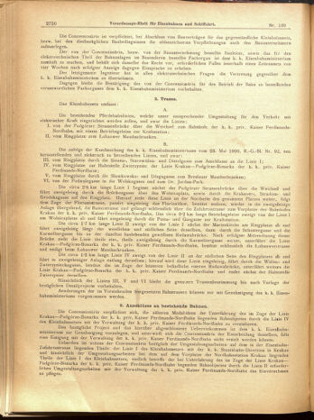 Verordnungs-Blatt für Eisenbahnen und Schiffahrt: Veröffentlichungen in Tarif- und Transport-Angelegenheiten 19001204 Seite: 34