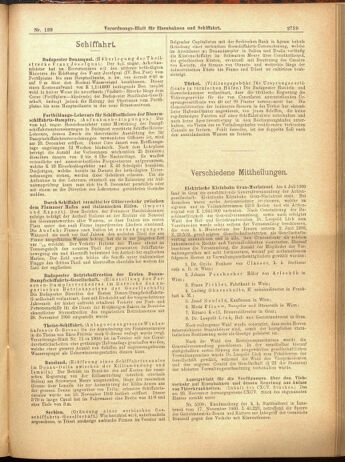 Verordnungs-Blatt für Eisenbahnen und Schiffahrt: Veröffentlichungen in Tarif- und Transport-Angelegenheiten 19001204 Seite: 43