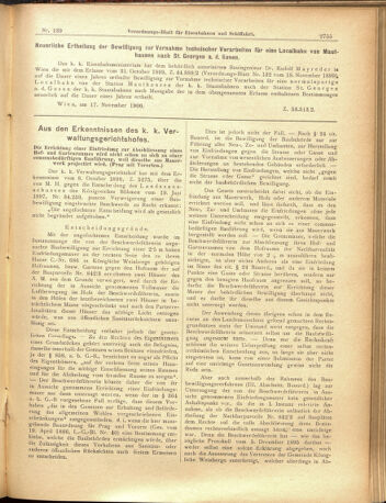 Verordnungs-Blatt für Eisenbahnen und Schiffahrt: Veröffentlichungen in Tarif- und Transport-Angelegenheiten 19001204 Seite: 7