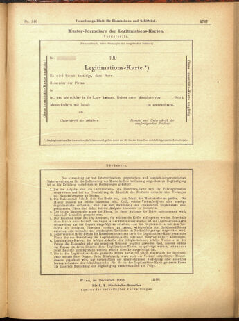 Verordnungs-Blatt für Eisenbahnen und Schiffahrt: Veröffentlichungen in Tarif- und Transport-Angelegenheiten 19001204 Seite: 71