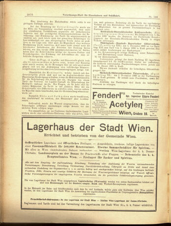 Verordnungs-Blatt für Eisenbahnen und Schiffahrt: Veröffentlichungen in Tarif- und Transport-Angelegenheiten 19001215 Seite: 12