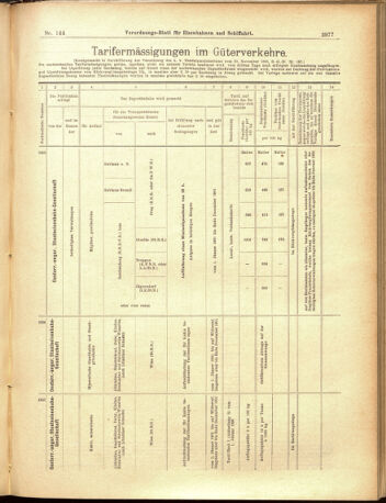 Verordnungs-Blatt für Eisenbahnen und Schiffahrt: Veröffentlichungen in Tarif- und Transport-Angelegenheiten 19001215 Seite: 13