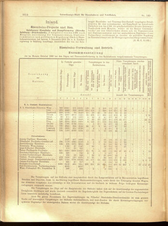 Verordnungs-Blatt für Eisenbahnen und Schiffahrt: Veröffentlichungen in Tarif- und Transport-Angelegenheiten 19001218 Seite: 42