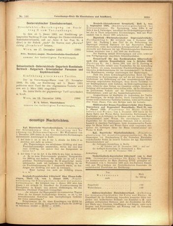 Verordnungs-Blatt für Eisenbahnen und Schiffahrt: Veröffentlichungen in Tarif- und Transport-Angelegenheiten 19001220 Seite: 11