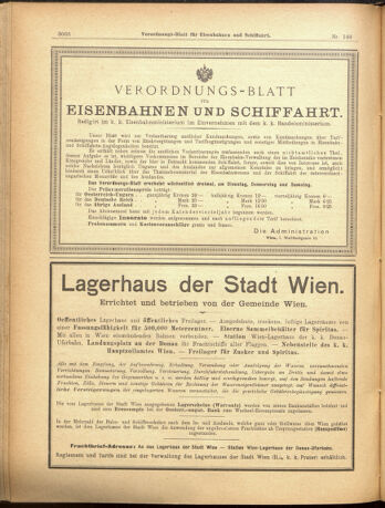 Verordnungs-Blatt für Eisenbahnen und Schiffahrt: Veröffentlichungen in Tarif- und Transport-Angelegenheiten 19001220 Seite: 14