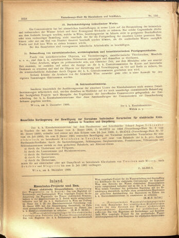 Verordnungs-Blatt für Eisenbahnen und Schiffahrt: Veröffentlichungen in Tarif- und Transport-Angelegenheiten 19001220 Seite: 46