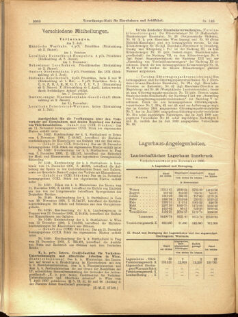 Verordnungs-Blatt für Eisenbahnen und Schiffahrt: Veröffentlichungen in Tarif- und Transport-Angelegenheiten 19001220 Seite: 48