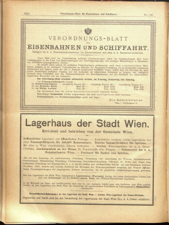 Verordnungs-Blatt für Eisenbahnen und Schiffahrt: Veröffentlichungen in Tarif- und Transport-Angelegenheiten 19001220 Seite: 54