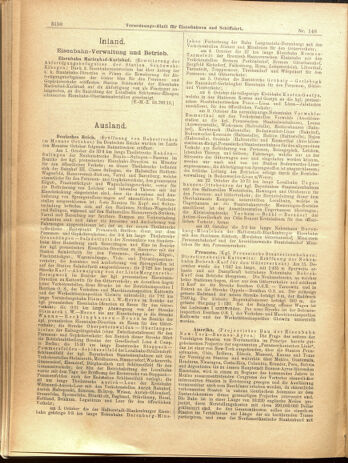 Verordnungs-Blatt für Eisenbahnen und Schiffahrt: Veröffentlichungen in Tarif- und Transport-Angelegenheiten 19001225 Seite: 26