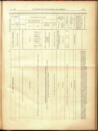 Verordnungs-Blatt für Eisenbahnen und Schiffahrt: Veröffentlichungen in Tarif- und Transport-Angelegenheiten 19001225 Seite: 35