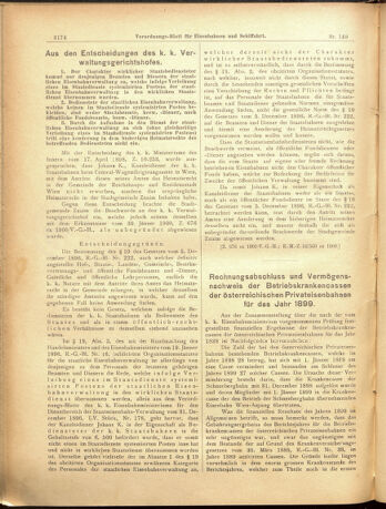 Verordnungs-Blatt für Eisenbahnen und Schiffahrt: Veröffentlichungen in Tarif- und Transport-Angelegenheiten 19001229 Seite: 2