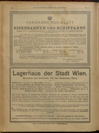 Verordnungs-Blatt für Eisenbahnen und Schiffahrt: Veröffentlichungen in Tarif- und Transport-Angelegenheiten 19010103 Seite: 24