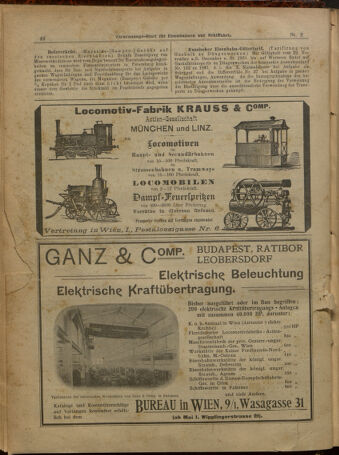 Verordnungs-Blatt für Eisenbahnen und Schiffahrt: Veröffentlichungen in Tarif- und Transport-Angelegenheiten 19010103 Seite: 8