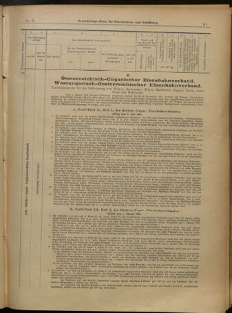 Verordnungs-Blatt für Eisenbahnen und Schiffahrt: Veröffentlichungen in Tarif- und Transport-Angelegenheiten 19010105 Seite: 17